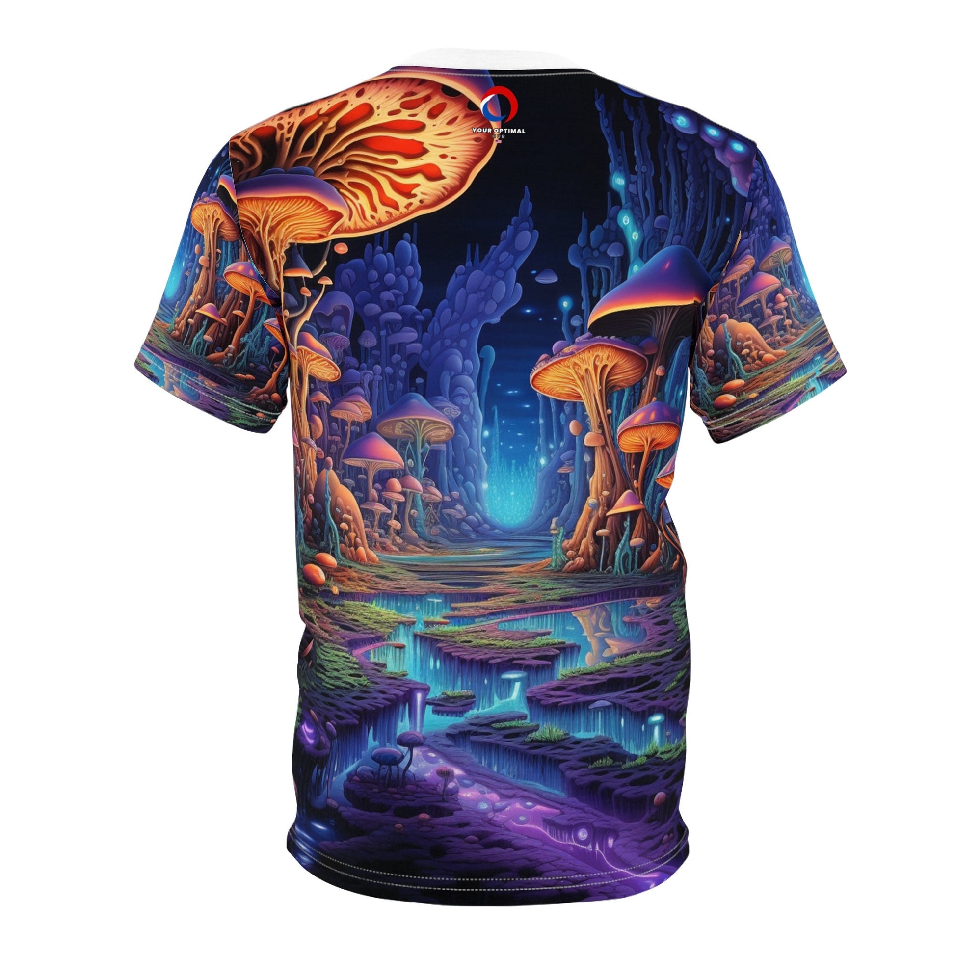 hippieartzone T-Shirt Celestina Dellamore - Unique Blacklight Fashion Tee