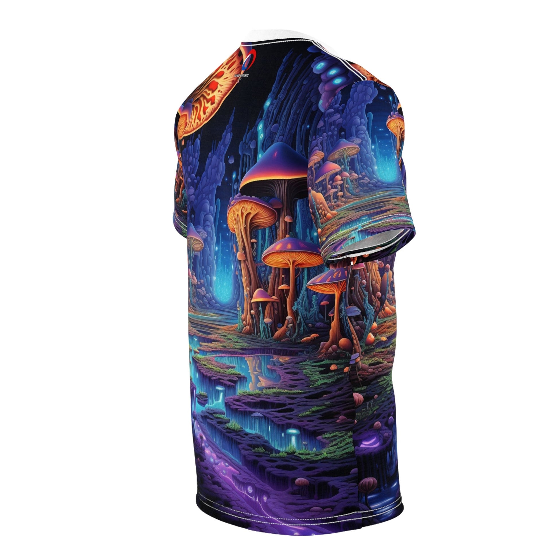 hippieartzone T-Shirt Celestina Dellamore - Unique Blacklight Fashion Tee