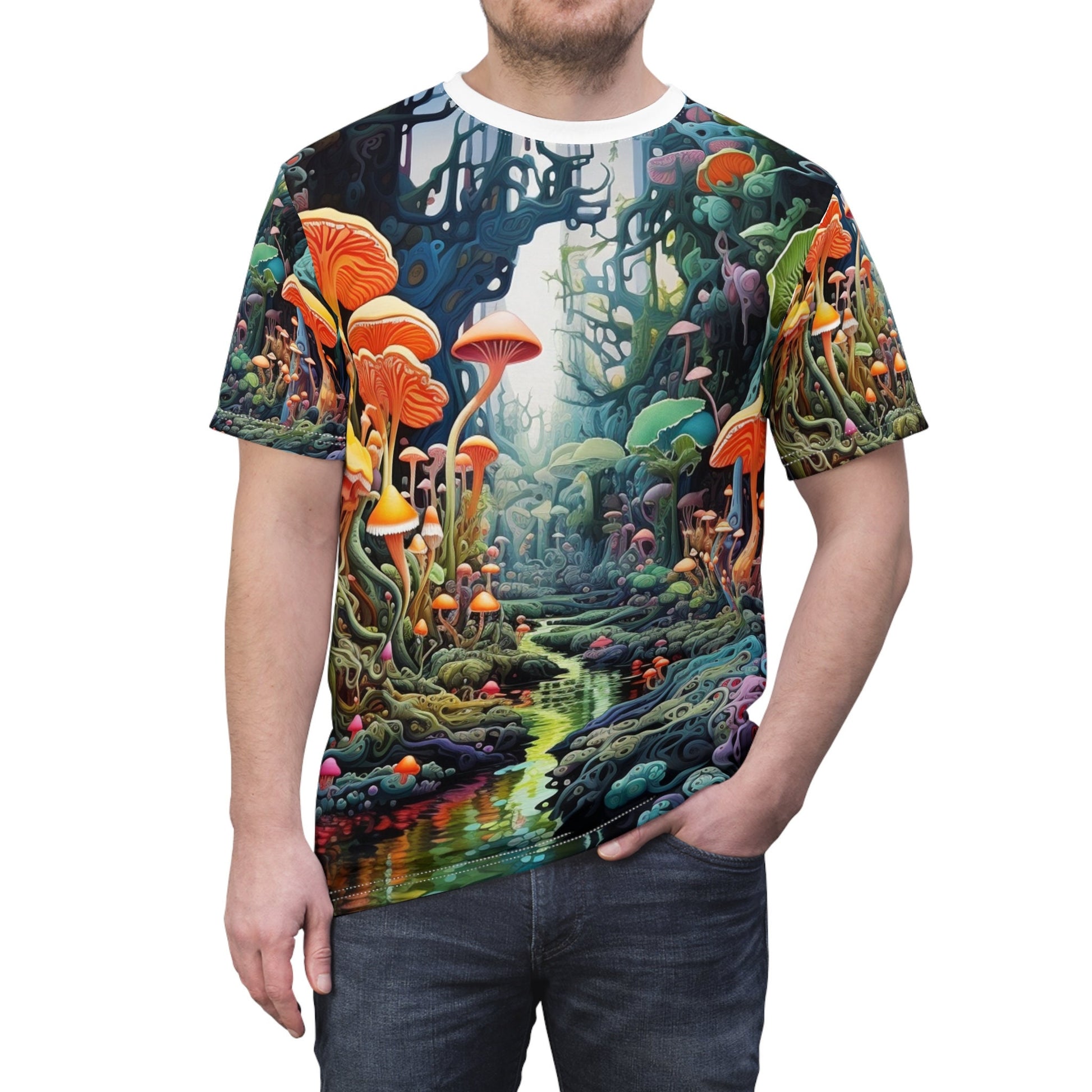 hippieartzone T-Shirt Isabella Romano - Psychedelic Streetwear Tee