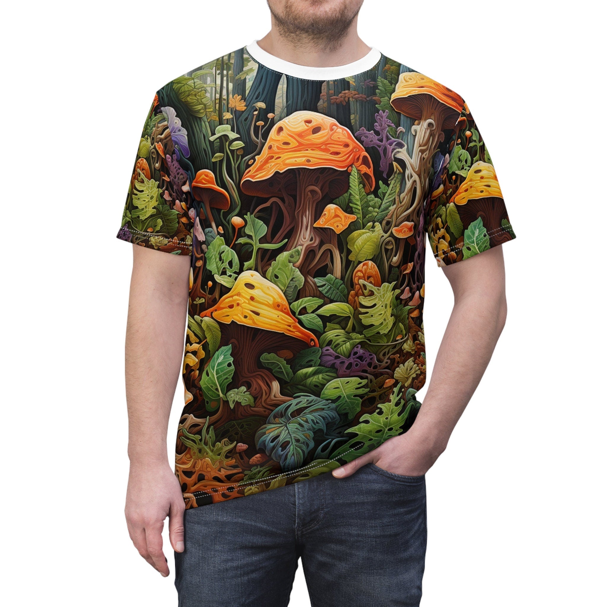 hippieartzone T-Shirt Juanita Castellano - Psychedelic Streetwear Tee