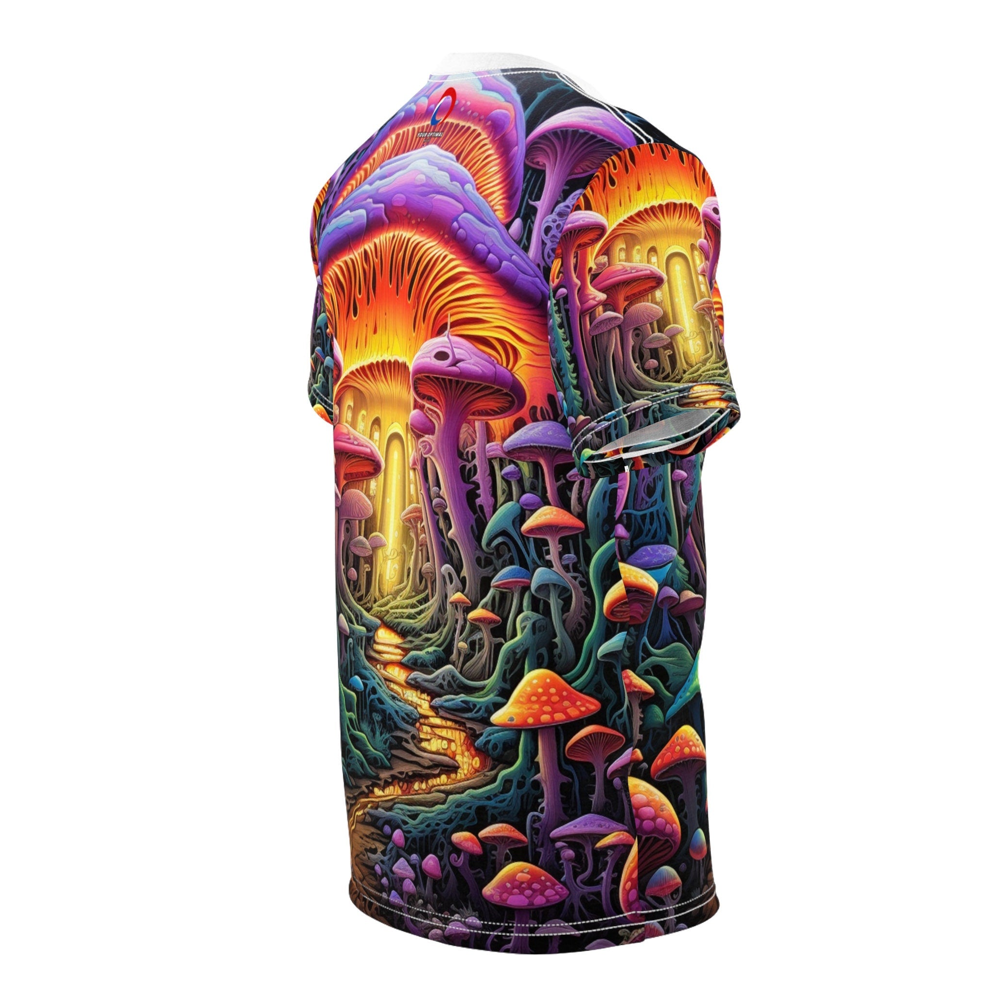 hippieartzone T-Shirt Seraphina Deluca - Unique Blacklight Fashion Tee