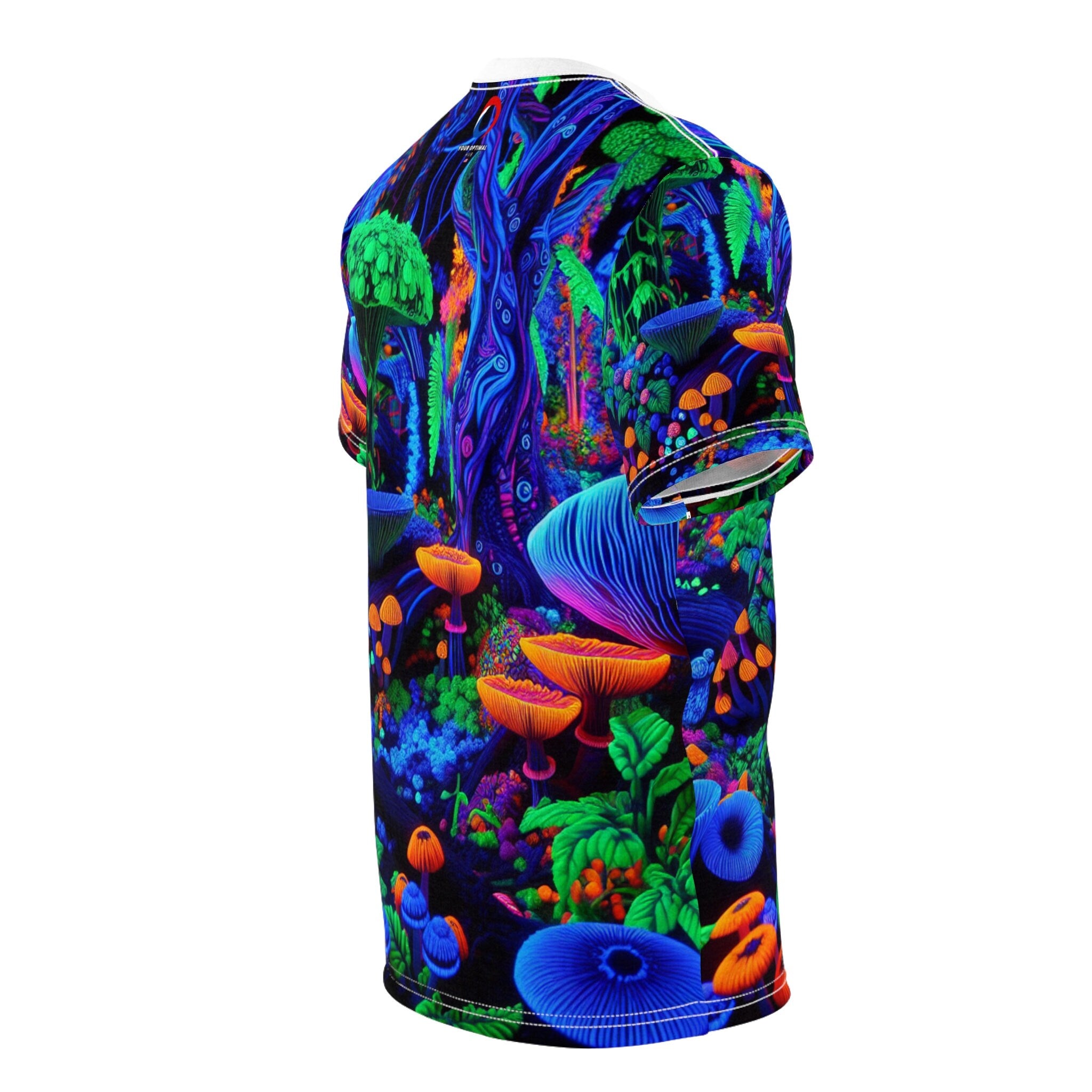 hippieartzone T-Shirt Veronica DaVinci - Blacklight Reactive Apparel
