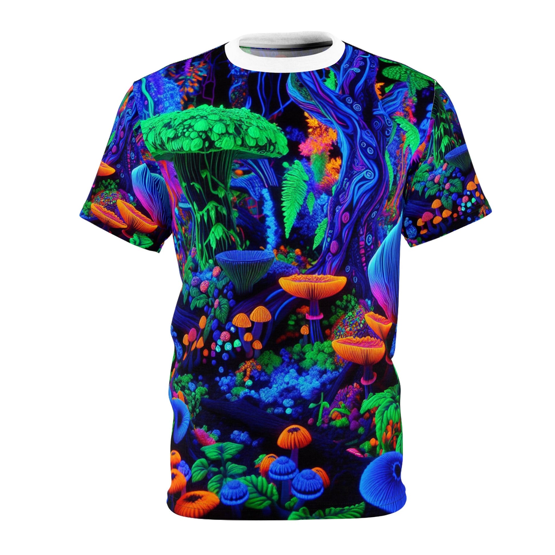 hippieartzone T-Shirt Veronica DaVinci - Blacklight Reactive Apparel