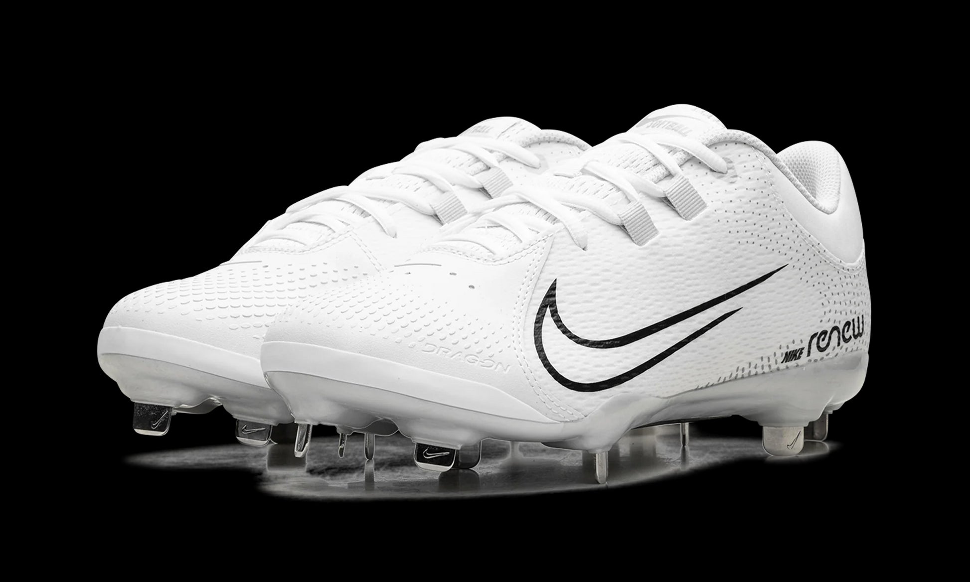 Hyperdiamond 4 Pro Softball Cleats WMNS "WHITE BLACK"