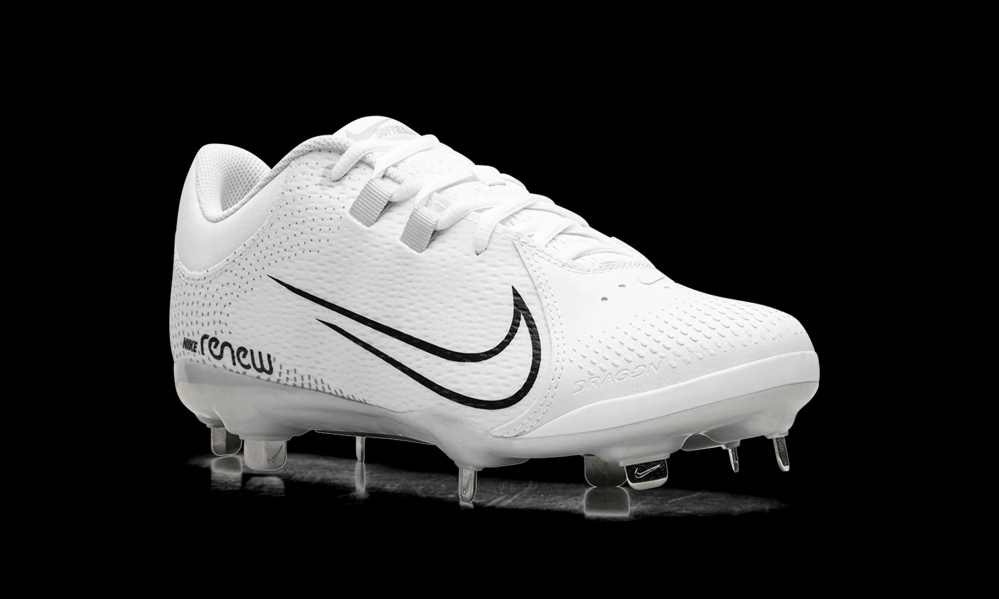 Hyperdiamond 4 Pro Softball Cleats WMNS "WHITE BLACK"