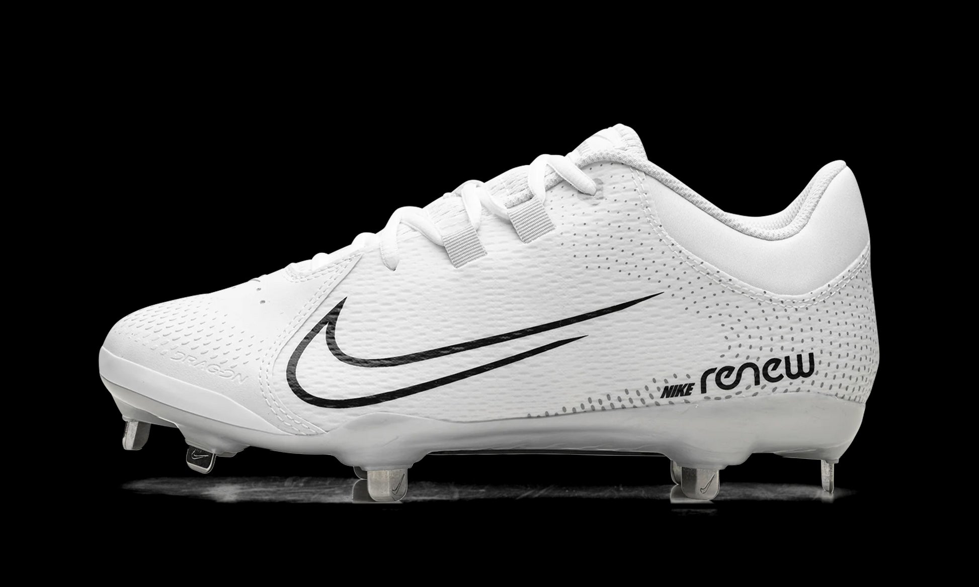 Hyperdiamond 4 Pro Softball Cleats WMNS "WHITE BLACK"