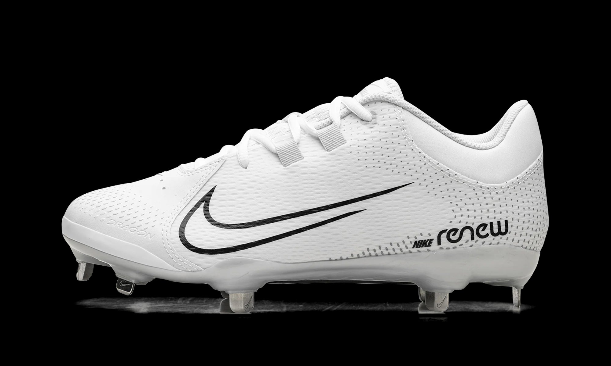 Hyperdiamond 4 Pro Softball Cleats WMNS "WHITE BLACK"