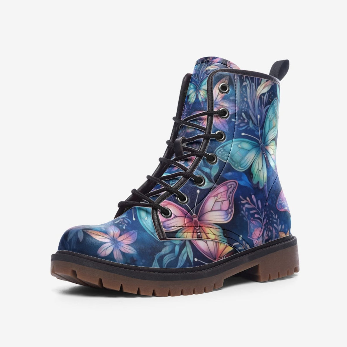 Hippie Art Zone - Butterflies Casual Boots.