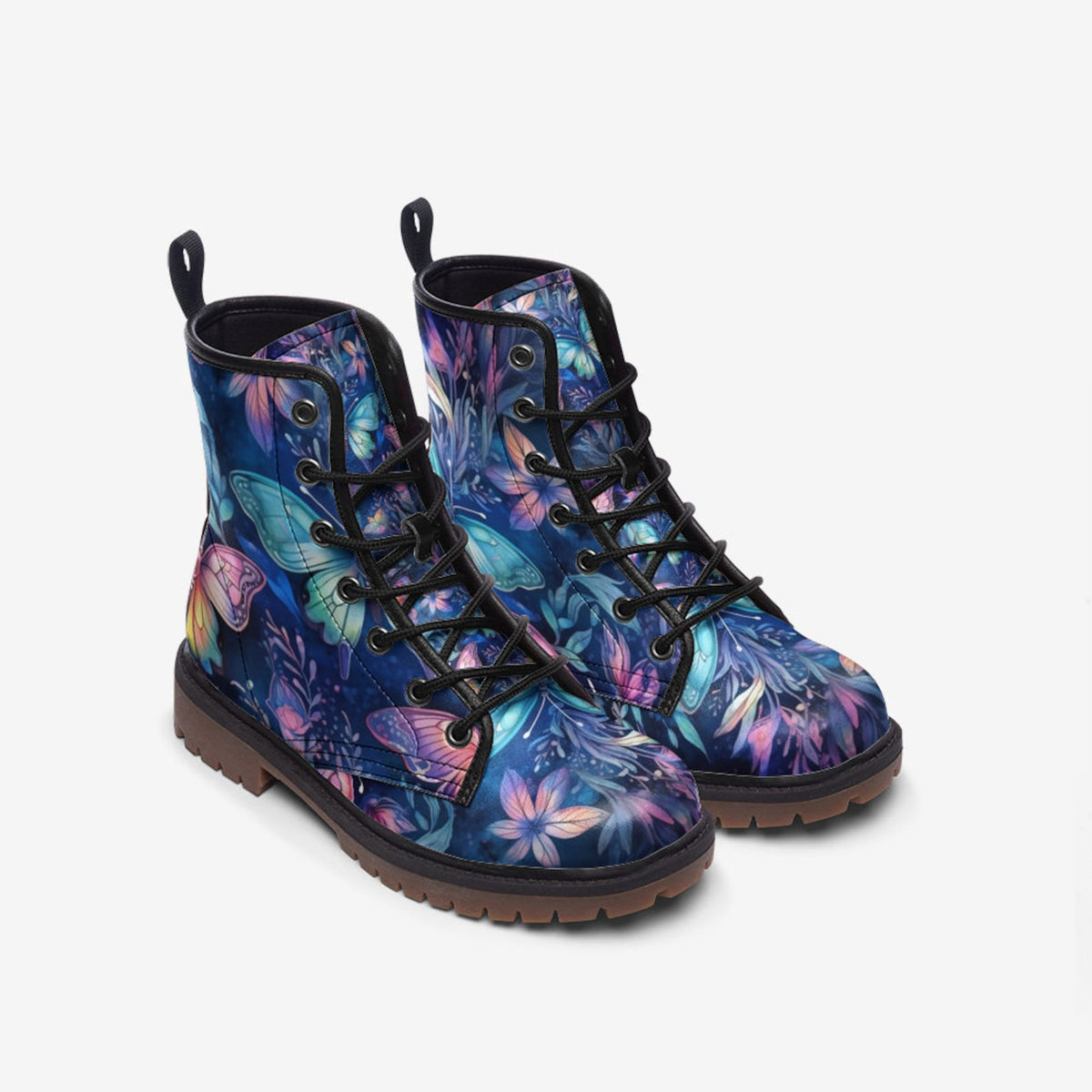 Hippie Art Zone - Butterflies Casual Boots.