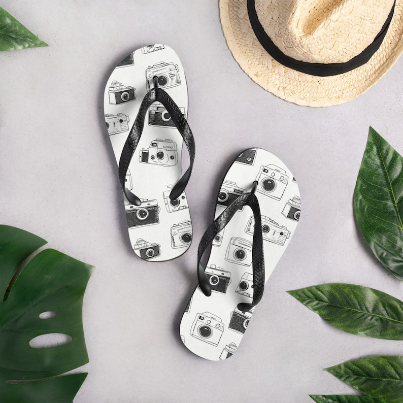 hippieartzone - Flip Flops For Photographers To Enjoy On The Beach.