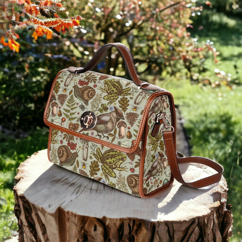 Magic Forest Witchy Satchel Bag For Hippie