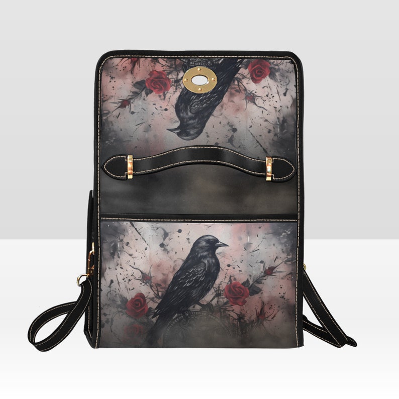 Raven Rose Witchy Satchel Bag For Hippie