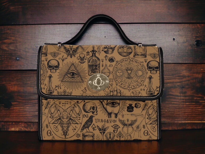 Cottagecore Witch Satchel Handbag Boho Hippie Charm