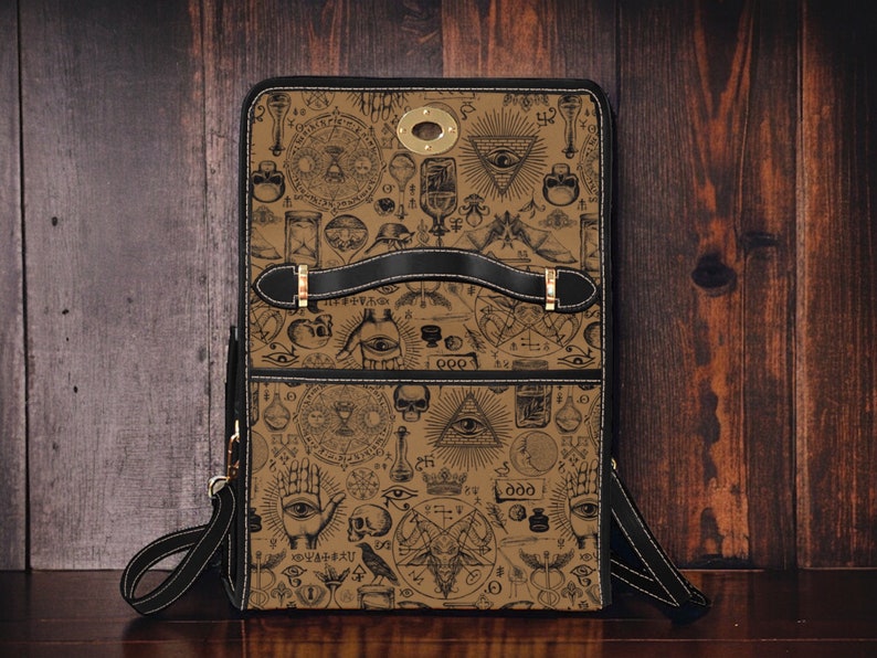 Cottagecore Witch Satchel Handbag Boho Hippie Charm