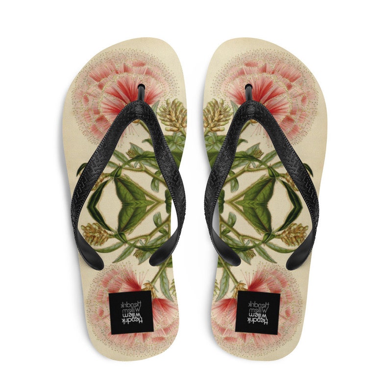 hippieartzone - Woman's Japanese-Inspired Flip-Flops.