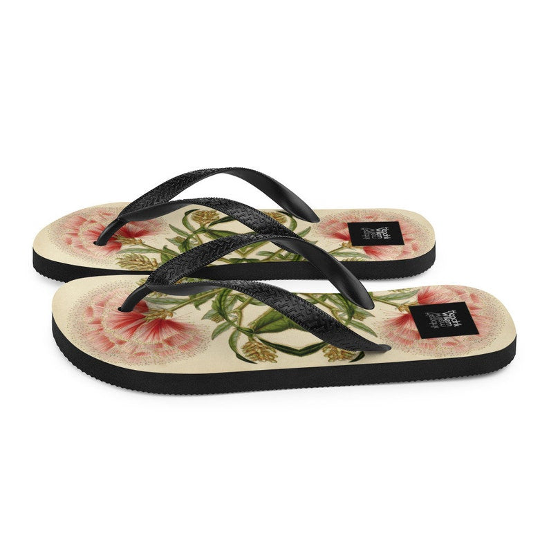 hippieartzone - Woman's Japanese-Inspired Flip-Flops.