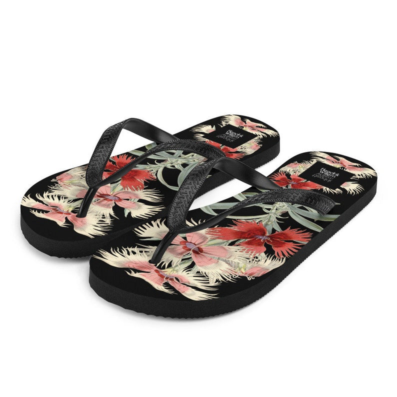 hippieartzone - Ladies Flip-Flops.