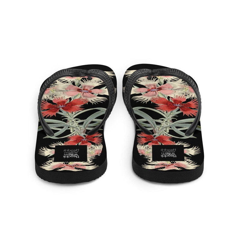 hippieartzone - Ladies Flip-Flops.