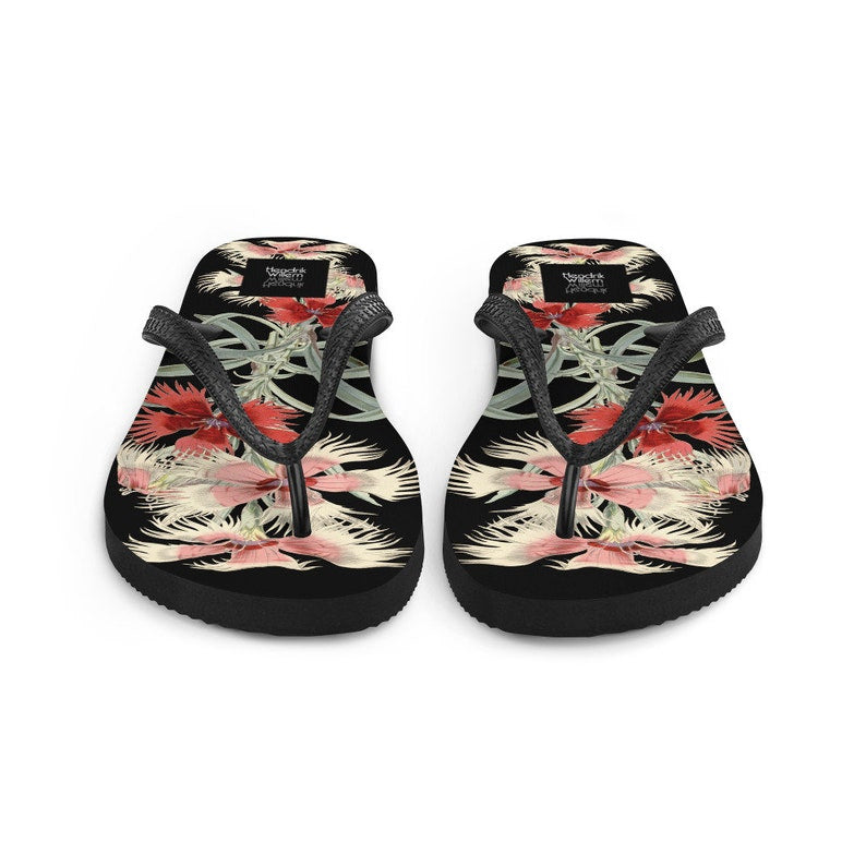 hippieartzone - Ladies Flip-Flops.