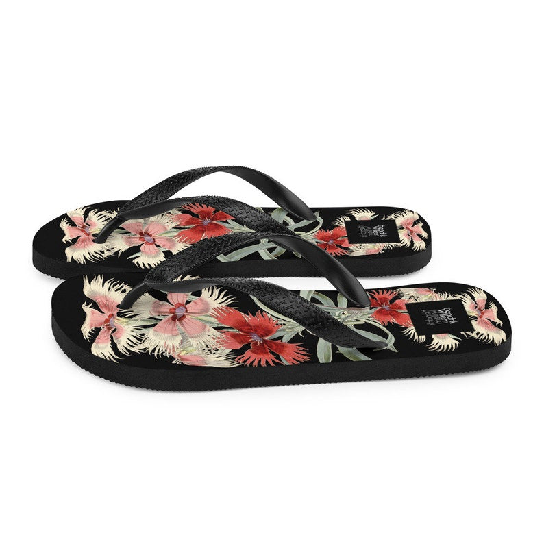 hippieartzone - Ladies Flip-Flops.