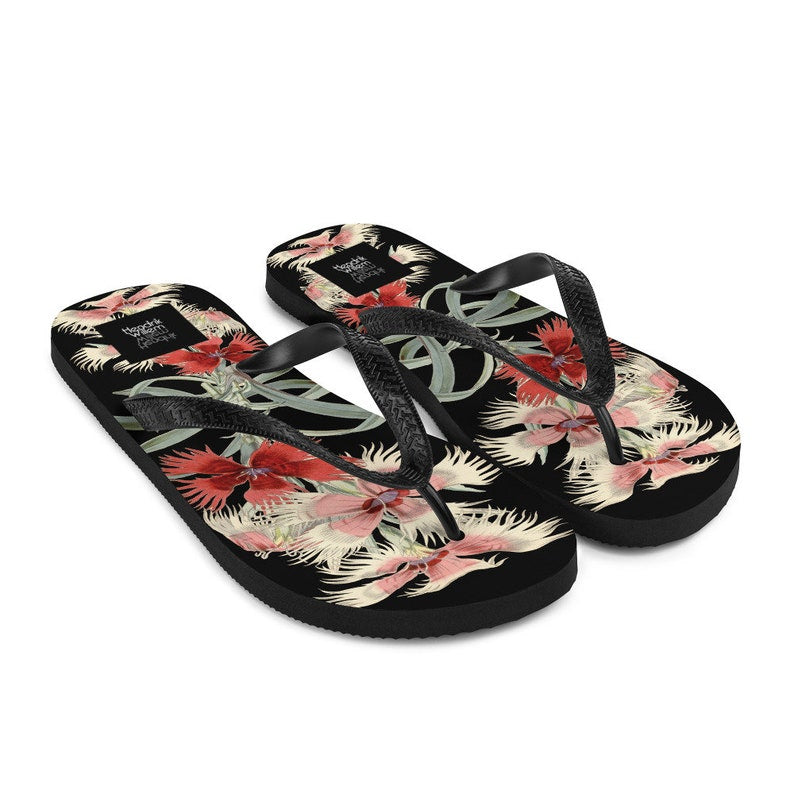hippieartzone - Ladies Flip-Flops.