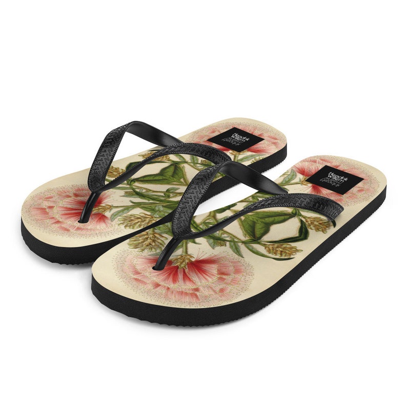 hippieartzone - Woman's Japanese-Inspired Flip-Flops.