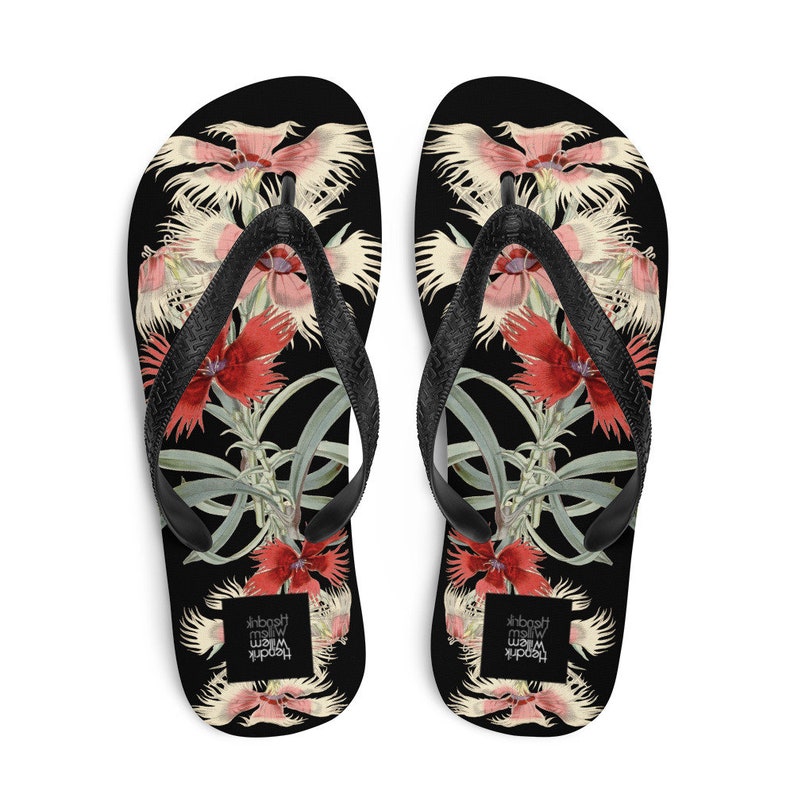 hippieartzone - Ladies Flip-Flops.