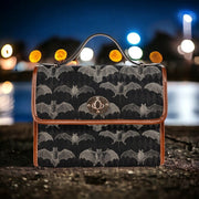 Goth Bats Dark Academia Witchy Satchel Bag For Hippie