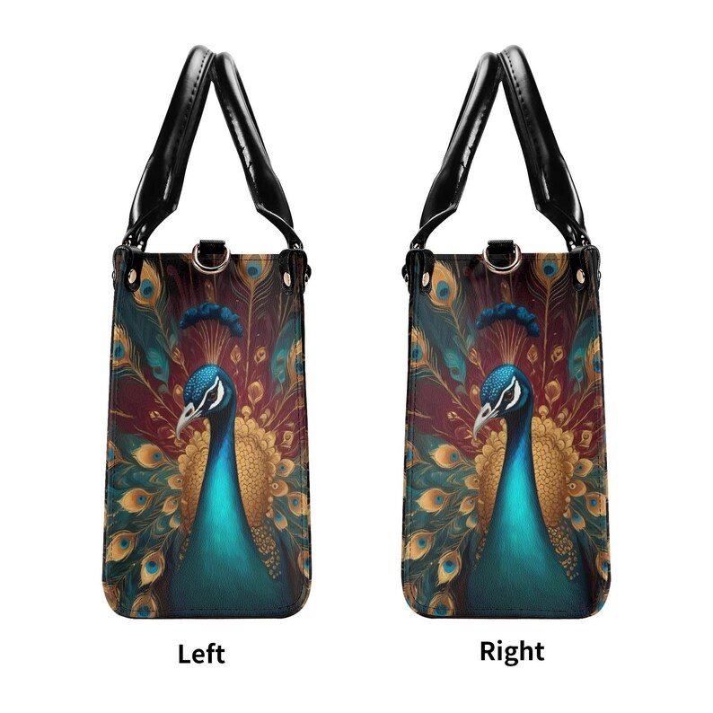 Peacock Lover Bag Cute Crossbody Purse Shoulder Bag For Boho Hippie Style