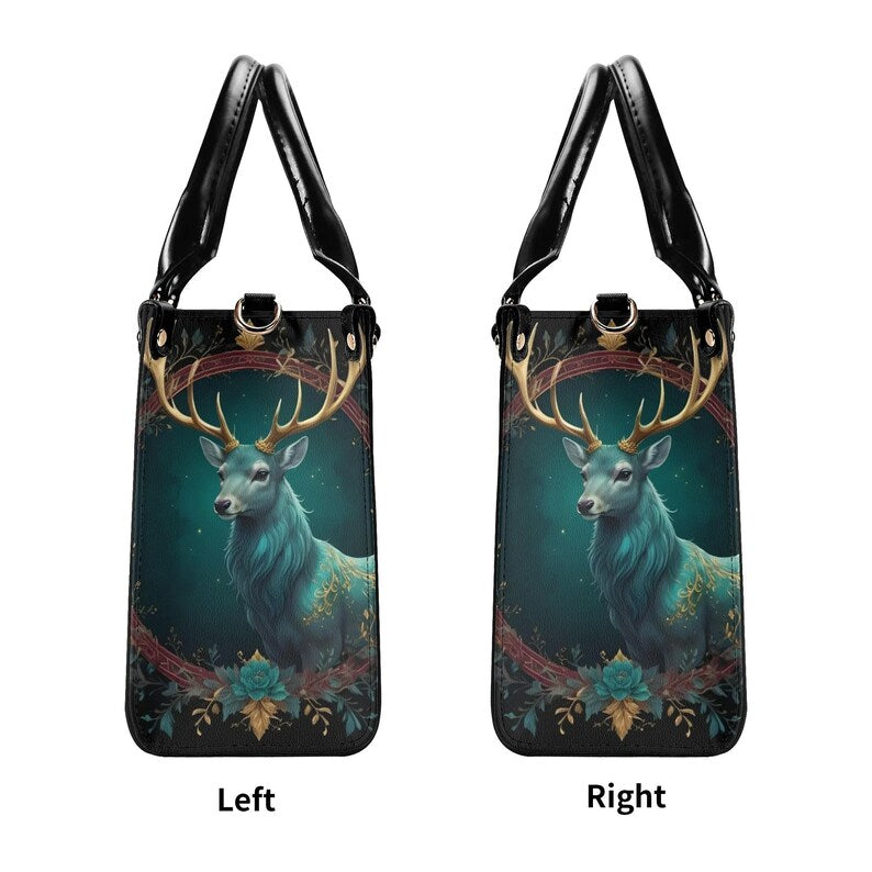 Emerald Deer Bag Cute Crossbody Purse Shoulder Bag For Hippie