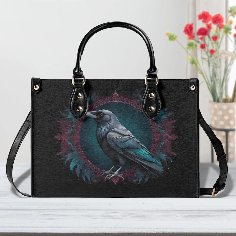 Dark Raven Bag Cute Crossbody Purse Shoulder Bag For Hippie