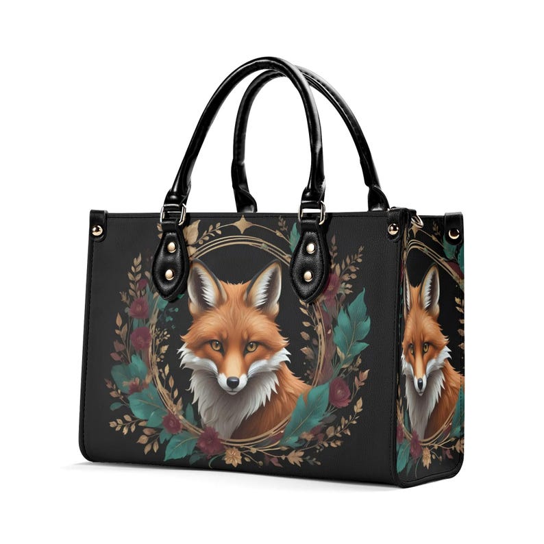 Fox Girl Bag Cute Crossbody Purse Shoulder Bag For Boho Hippie Style