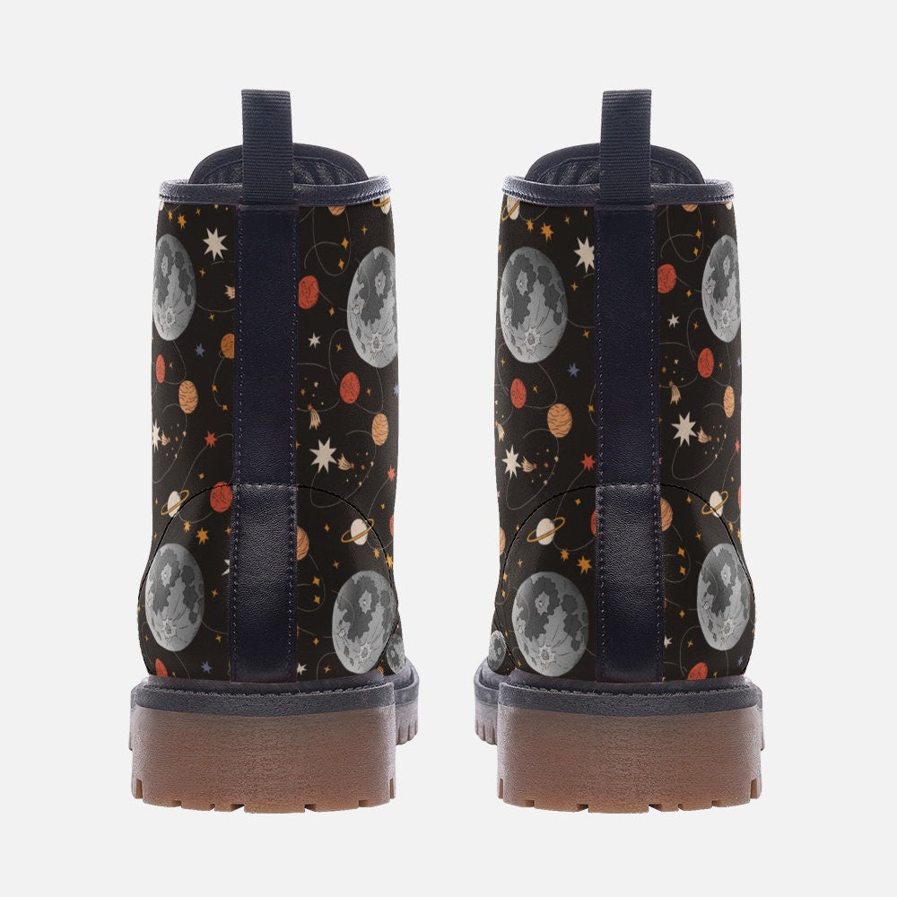 Hippie Art Zone - Cosmic Doc Marten Style Boots