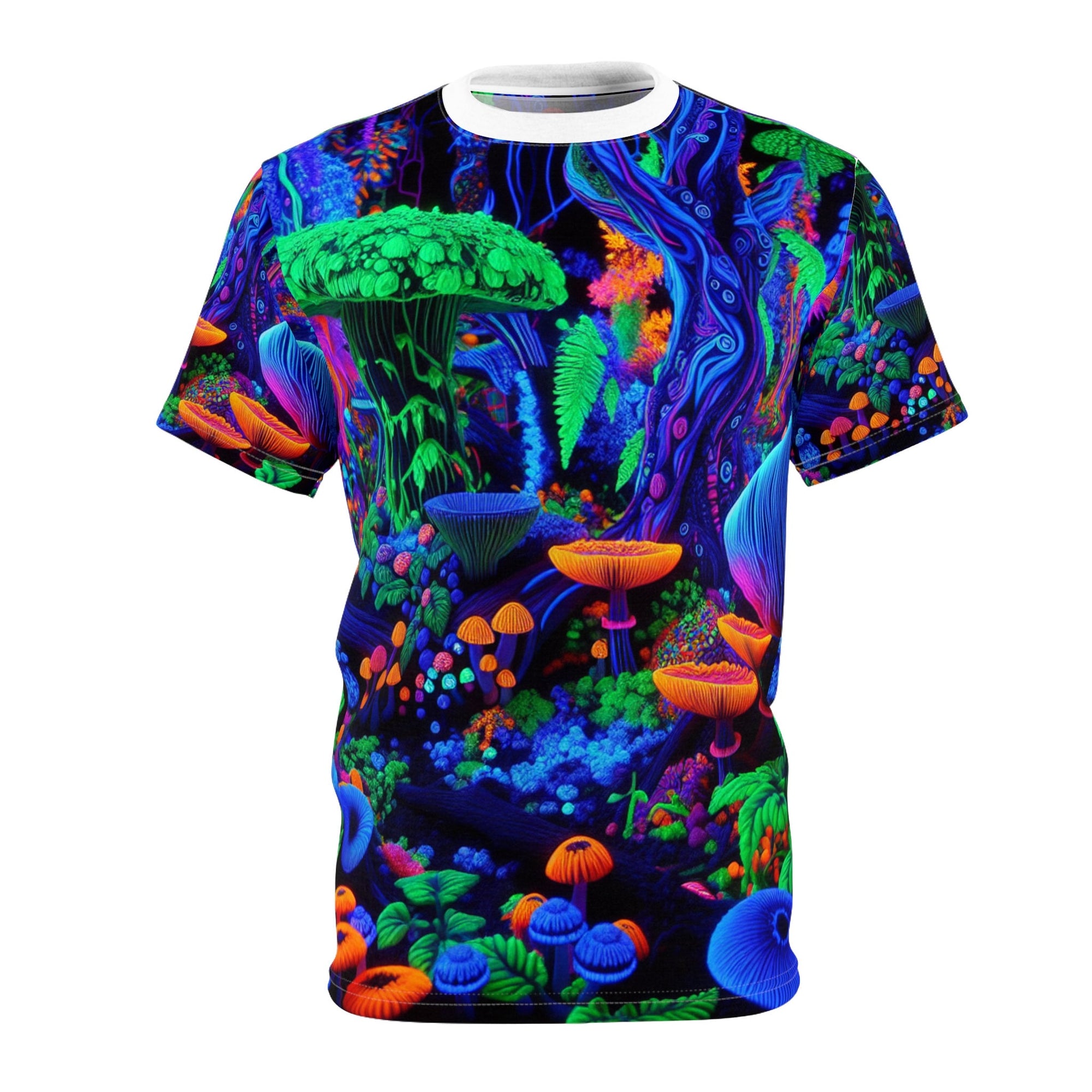 hippieartzone T-Shirt Veronica DaVinci - Blacklight Reactive Apparel