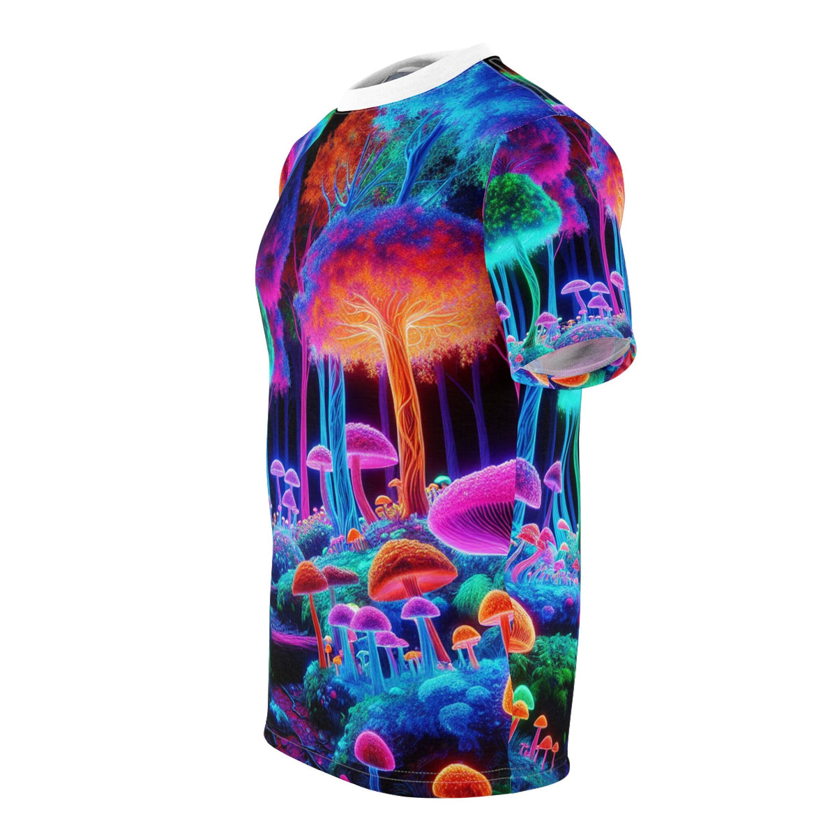 hippieartzone T-Shirt Leonardo Bellini - Blacklight Reactive Apparel