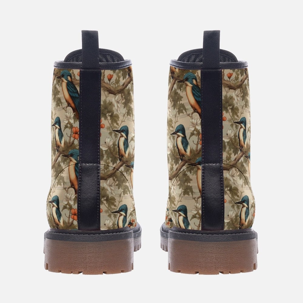 Hippie Art Zone - Kingfisher Vegan Leather Boots