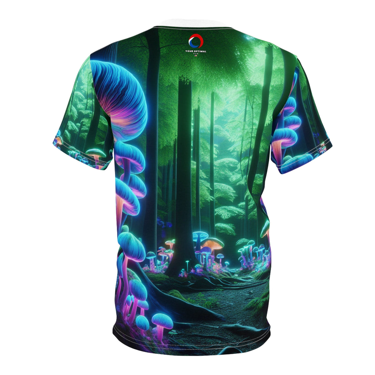 hippieartzone T-Shirt Benedetta Verrocchio - Blacklight Reactive Apparel