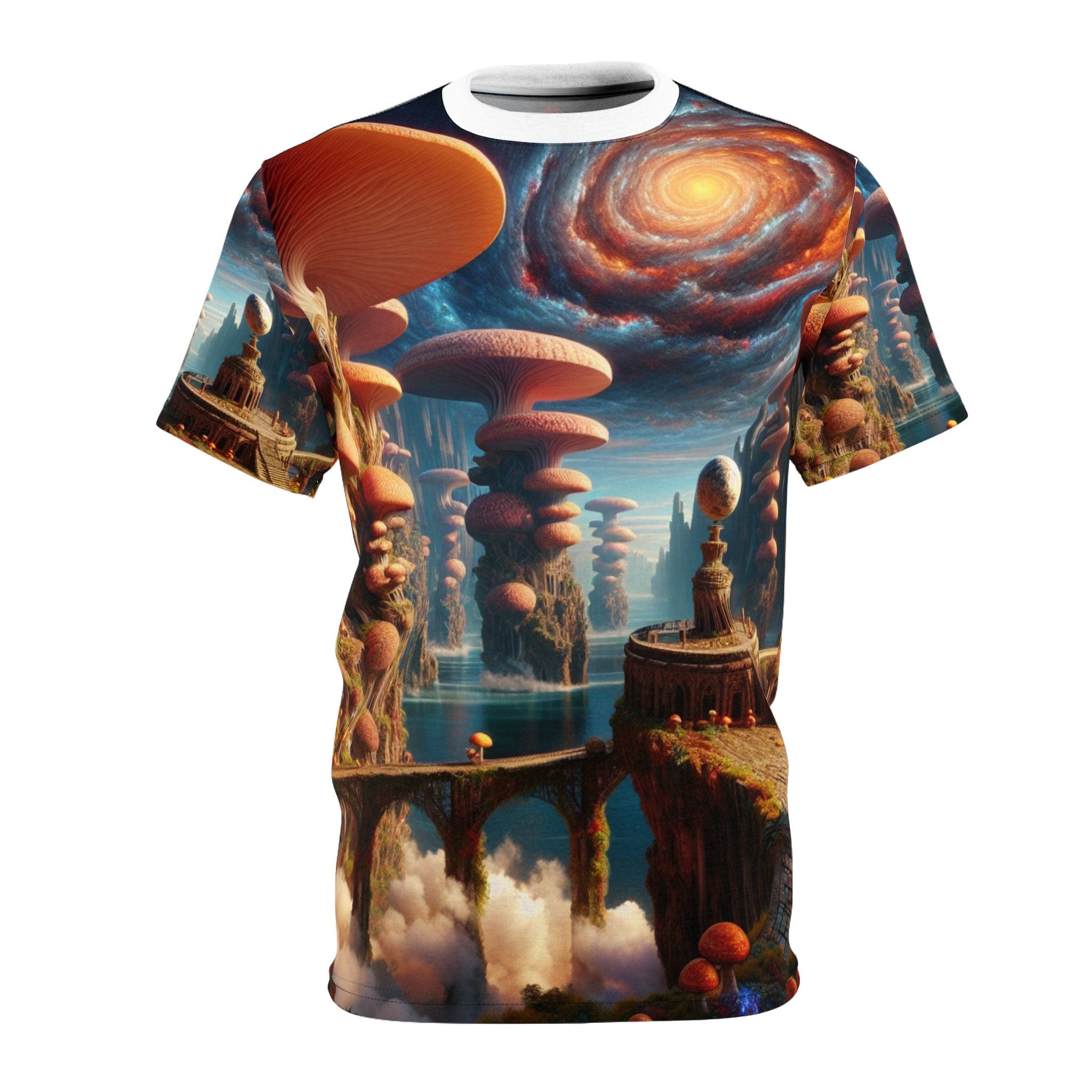 hippieartzone T-Shirt Leonardo Caravaggio - Psychedelic Streetwear Tee