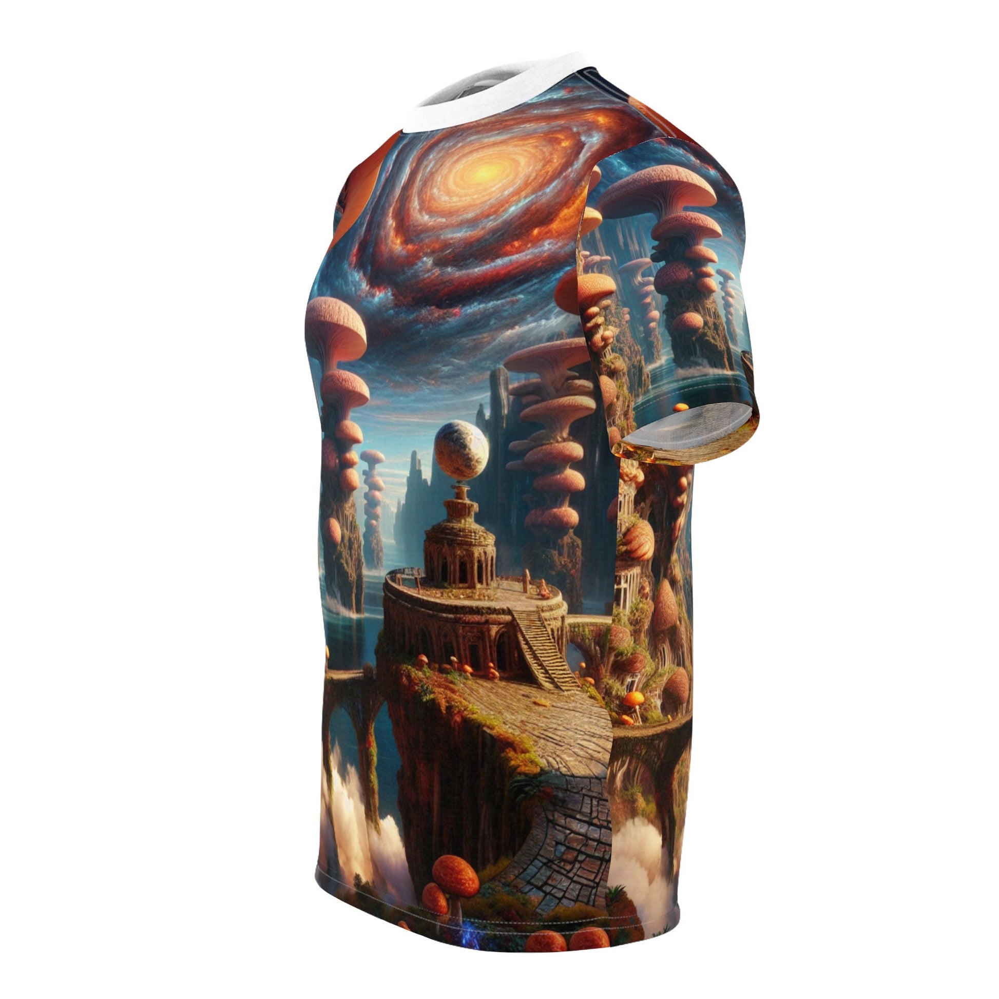 hippieartzone T-Shirt Leonardo Caravaggio - Psychedelic Streetwear Tee