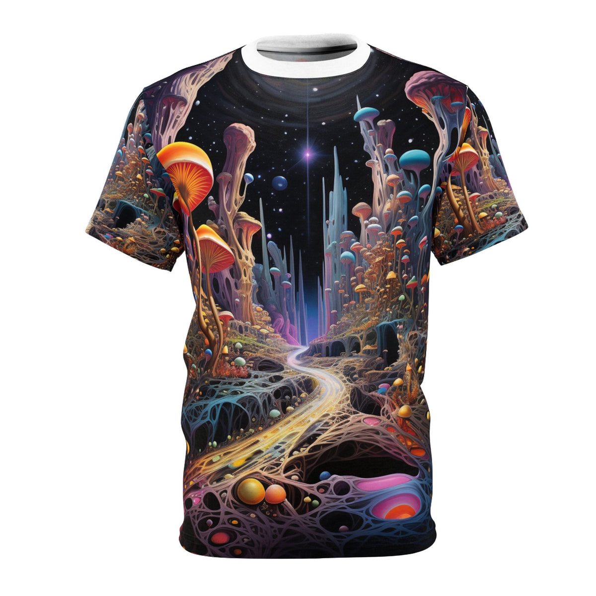 hippieartzone T-Shirt Amelia Sorrentino - Psychedelic Streetwear Tee