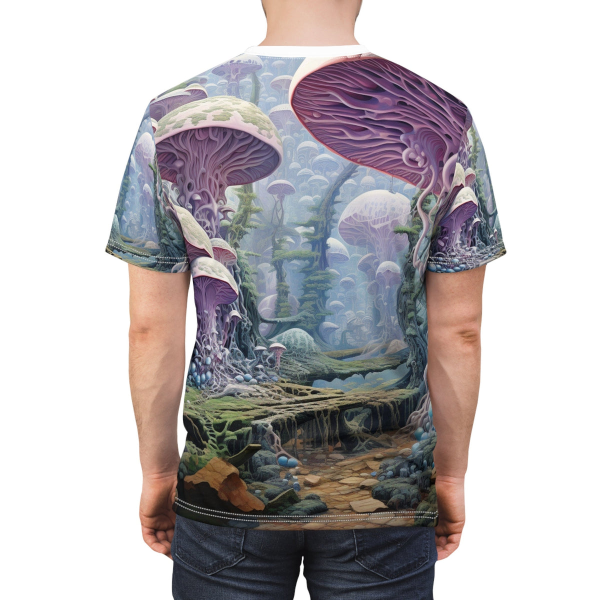 hippieartzone T-Shirt Evangeline DeLaCroix - Psychedelic Streetwear Tee