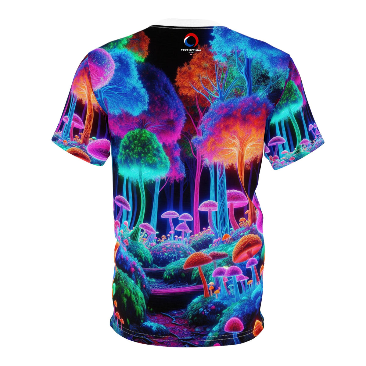 hippieartzone T-Shirt Leonardo Bellini - Blacklight Reactive Apparel