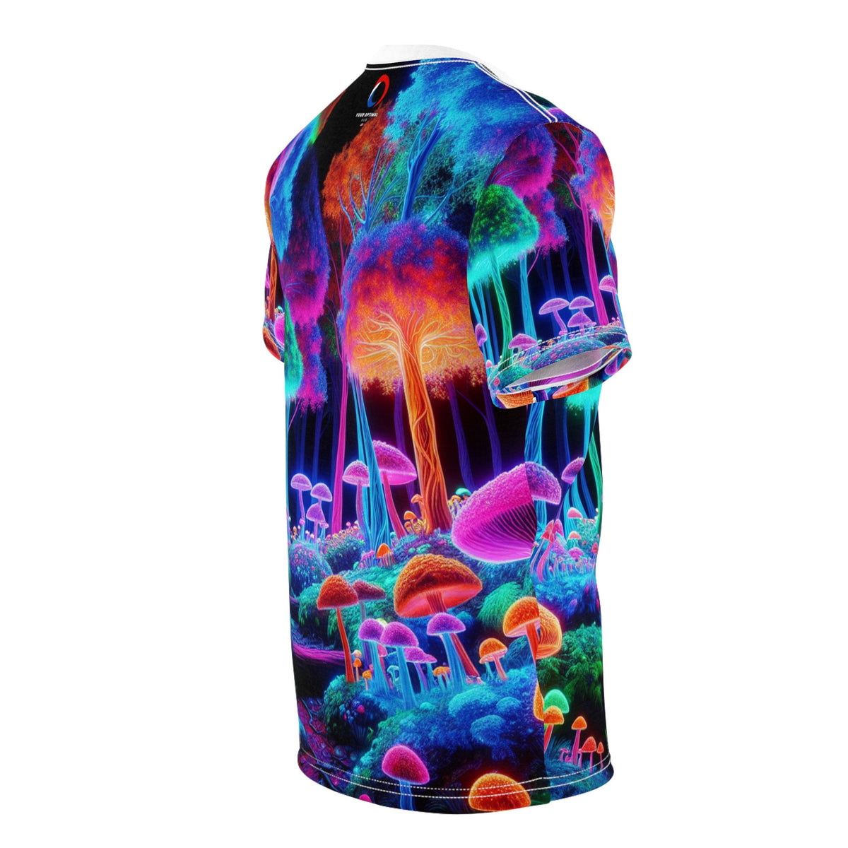 hippieartzone T-Shirt Leonardo Bellini - Blacklight Reactive Apparel