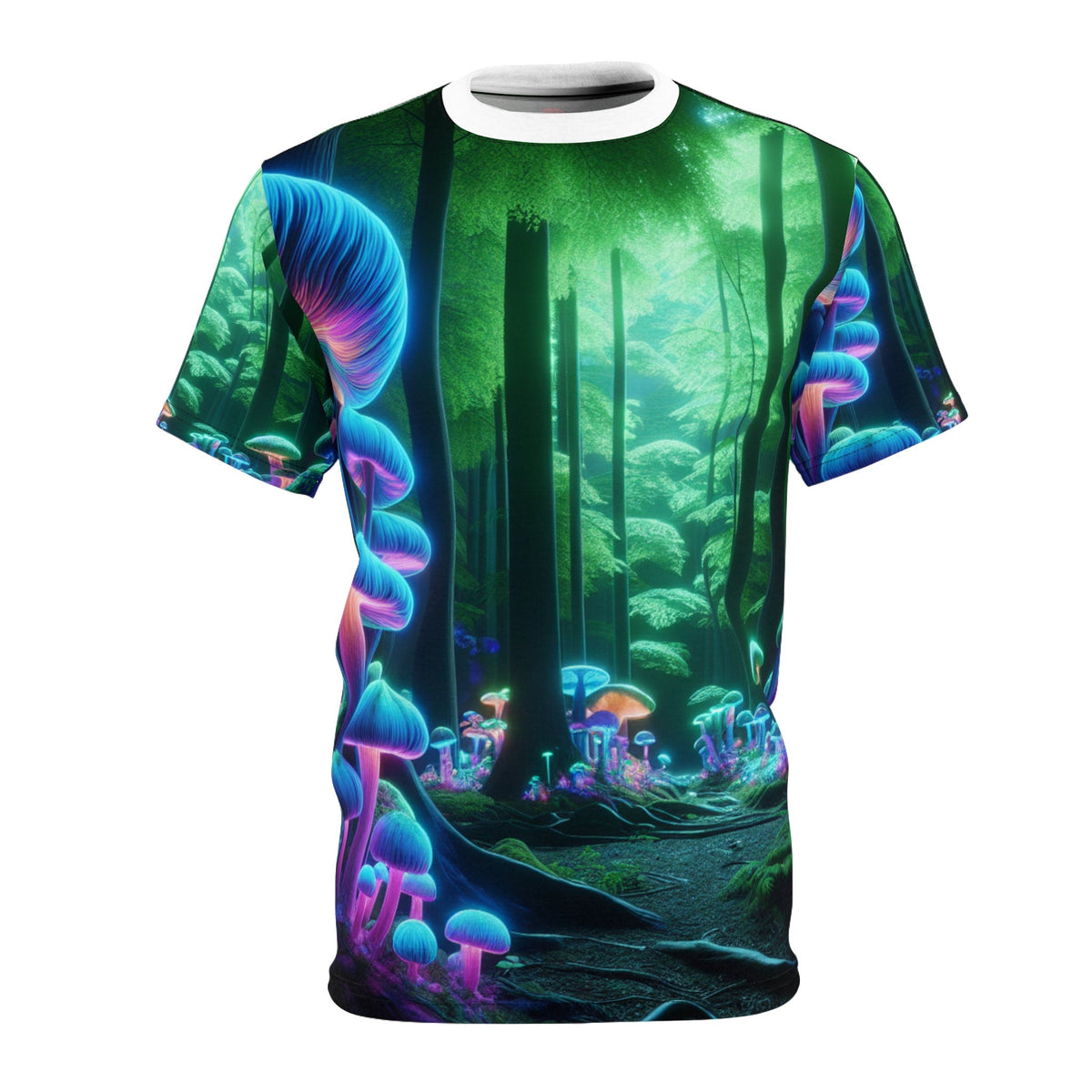 hippieartzone T-Shirt Benedetta Verrocchio - Blacklight Reactive Apparel