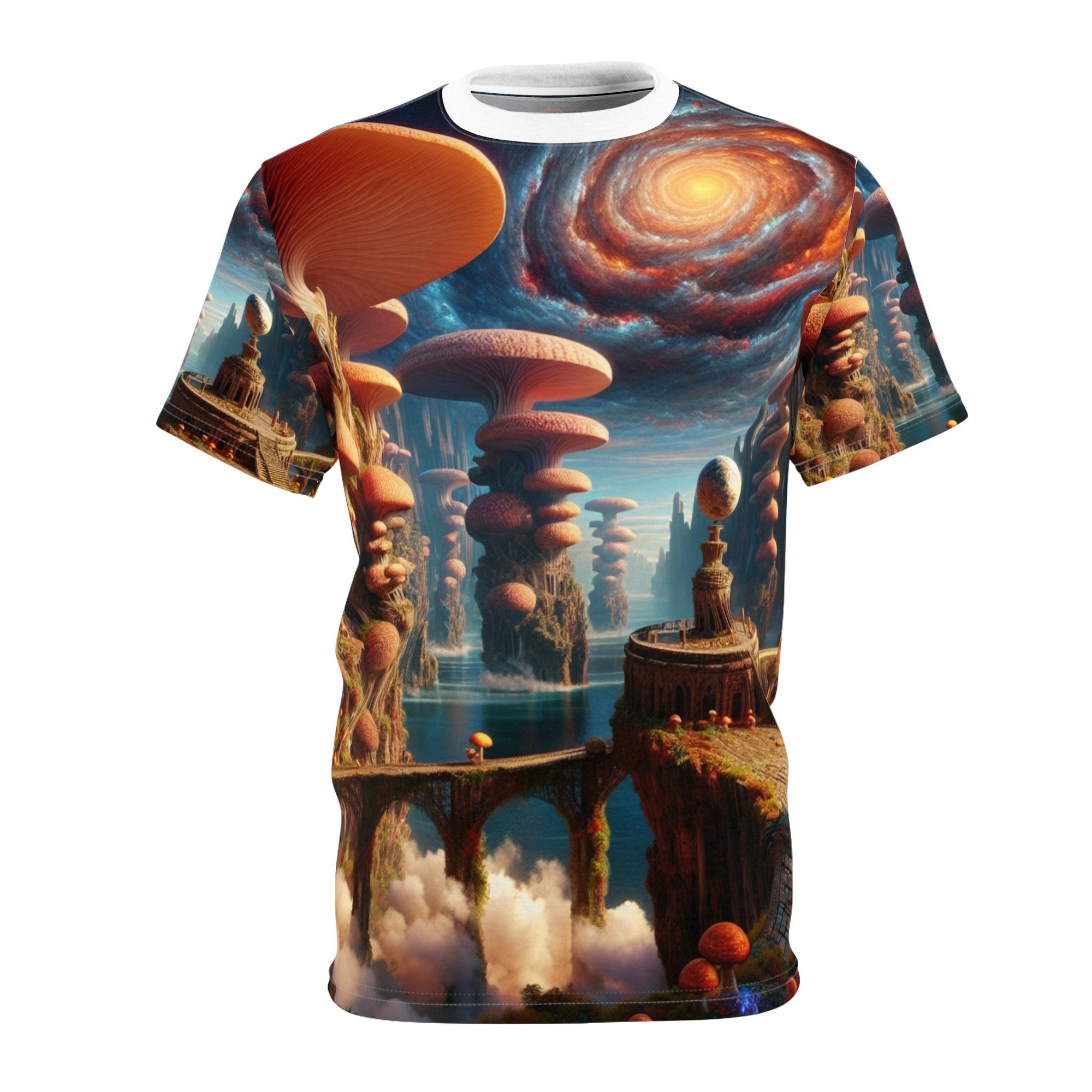 hippieartzone T-Shirt Leonardo Caravaggio - Psychedelic Streetwear Tee