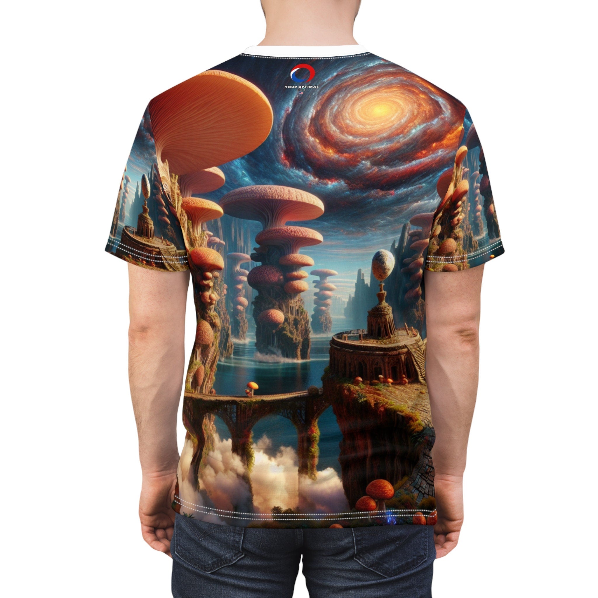 hippieartzone T-Shirt Leonardo Caravaggio - Psychedelic Streetwear Tee
