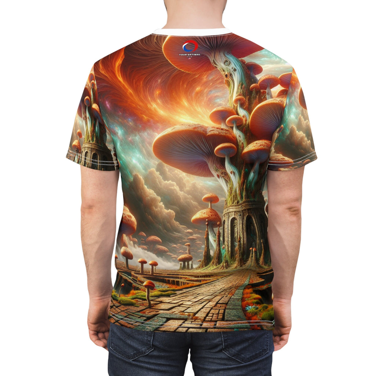 hippieartzone T-Shirt Valeria Belladonna - Psychedelic Streetwear Tee