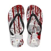 hippieartzone - Crime Scene Flip-Flops