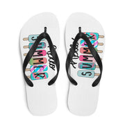 hippieartzone - HELLO SUMMER Flip-Flops