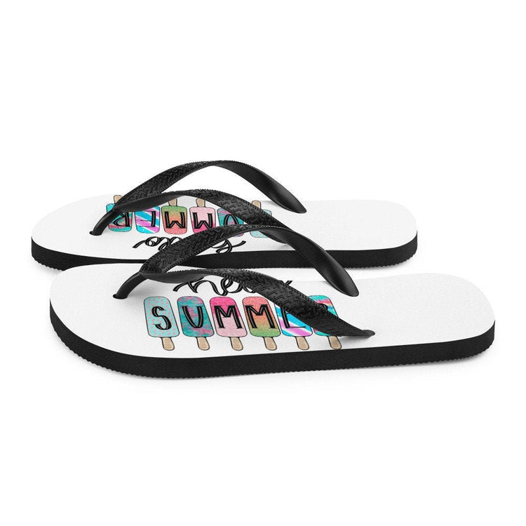hippieartzone - HELLO SUMMER Flip-Flops